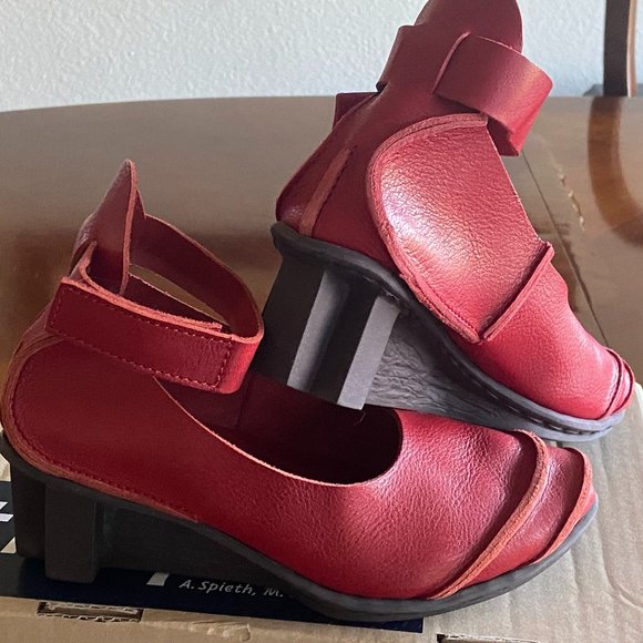 Trippen Carol Red Shoes
